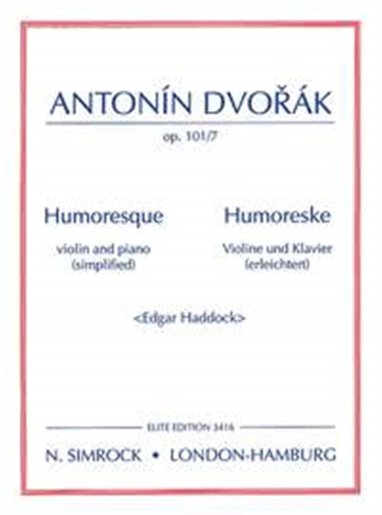 Humoresque in G op. 101-7